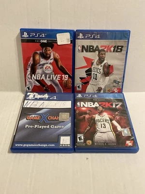 Lote Videojuegos Sony PS4 NBA 2K 15, 17, 18, 19 Foto 1 de 4