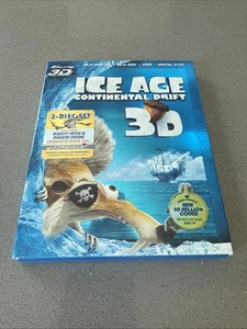 Ice Age: Continental Drift (Blu-ray 3D/DVD, 2012) - Picture 1 of 3