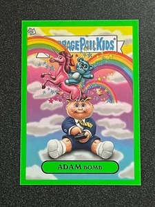 2011 GARBAGE PAIL KIDS FLASHBACK S3 ADAM BOMB MANIA GREEN #10 UNICORN/CARE BEAR - Bild 1 von 2