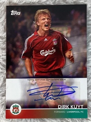 2021-22 Topps Liverpool Team Set Auto DIRK KUYT#BA-DK Autograph - Image 1 of 2