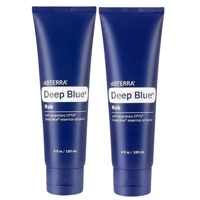 Новый 2 упаковки глубокий синий натирать DoTERRA - 4 унц/120 мл EXP 03/27 - Изображение 1 из 4