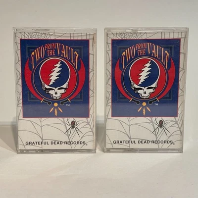 Grateful Dead Two From The Vault 2x Cassette Tape Set Grateful Dead Records 1992 - Image 1 of 4