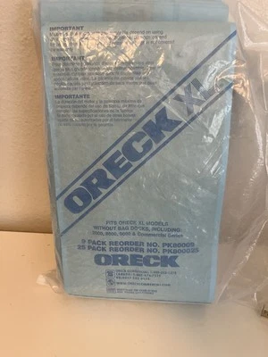 25 Pack: Oreck XL- Upright Vacuum Bags (PK800025) - Image 1 of 3