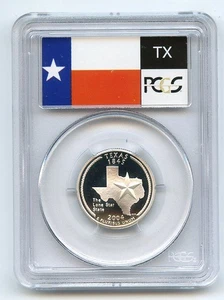 2004 S 25C Silver Texas Quarter PCGS PR70DCAM - Picture 1 of 2