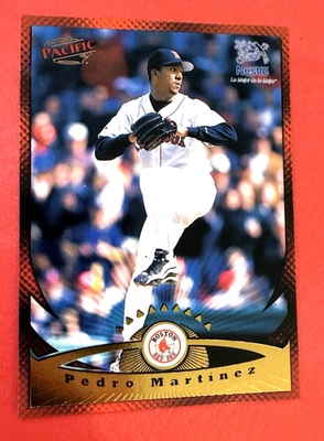 1998 Pacific NESTLE ODDBALL #8 Pedro Martinez **SUPER RARE *Spanish + English - Image 1 of 4