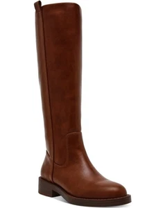 DV Dolce Vita Women's Pennie Knee-High Riding Boots Brown Smooth Size 6.5 - Picture 1 of 3
