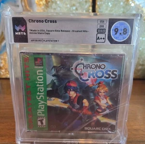 9.8 A++ WATA Sealed Chrono Cross Greatest Hits - PS1 - - Picture 1 of 2