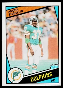 1984 Topps - Andra Franklin #121 - Miami Dolphins *EX* - Picture 1 of 2