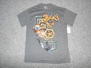 SEA WORLD NEU! MIT ETIKETT MARVELS OF NATURE HERREN MEDIUM STEAMPUNK T-SHIRT - Bild 1 von 3