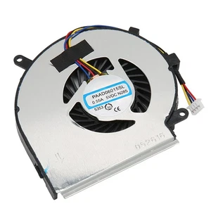 CPU Cooling Fan Cooling Fan 4 Pin Aluminum Alloy ABS Easy Replaceable Laptop NEW - Zdjęcie 1 z 12