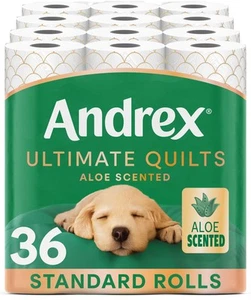 Ultimate Quilts Toilet Tissue 36 Rolls with Aloe Vera Fragrance, Air - Picture 1 of 5
