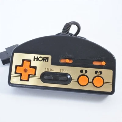 HORI COMMANDER Controller Black HJ-10 Control Pad For Famicom Nintendo 9186 - Image 1 of 3