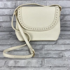 Charming Charlie Crossbody Purse Cream With Gold Accents New Without Tags - Picture 1 of 3