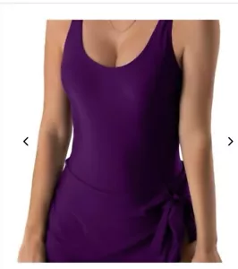 One Piece Romper Swimsuit - Picture 1 of 4
