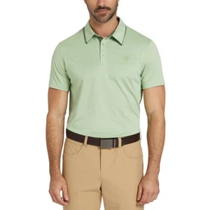 Chaps Golf Men's Large Polo Green 4 Way Stretch Breathable Short Sleeve NWT - Picture 1 of 3