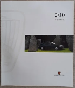 Rover 200 Series Range LF Brochure 1995 - 214 i Si SEi SLi 218 D SD SLD - Picture 1 of 7