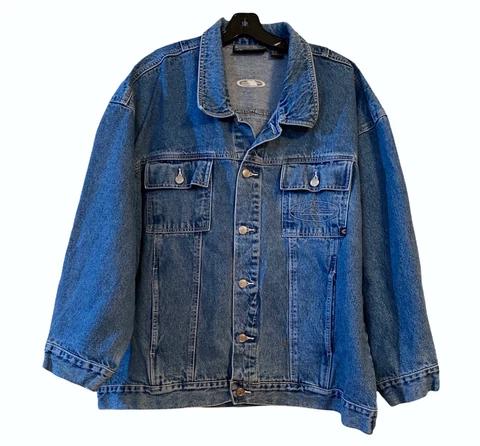 Shaquille O'neal Shaq TWISM The World is Mine Denim Jacket RARE  SZ XXL Cover