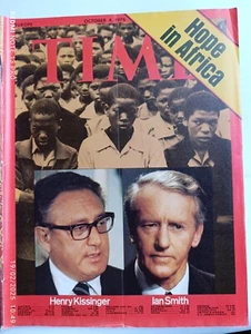 Time Magazine OKT 1976 " Henry Kissinger Ian Smith Kenia Jomo Südafrika - Bild 1 von 3