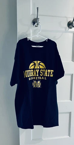 Murray State Racers Basketball Hype Shirt - Navy Mens Large short sleeve Cover
