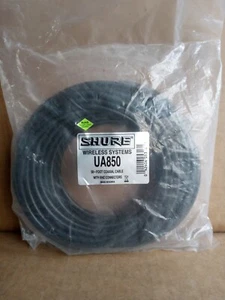 Shure UA850 50ft BNC to BNC Remote Antenna Extension Coaxial Cable 15m Wireless - Picture 1 of 2