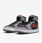 Nike Air Jordan 1 High Zoom Cmft 2 Black Fire Red Cement Grey Mens Size 14