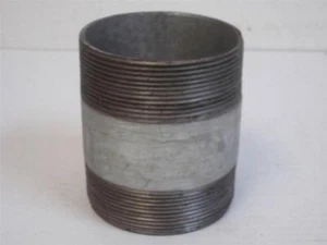 4 Zoll x 5 Zoll starrer Rohrnippel aus verzinktem Stahl (Schedule 40) - Bild 1 von 5