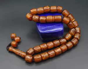 Cuentas de oración afgana, cuentas teñidas de espiritualidad, cuentas de oración, cuentas de yoga y protección - Imagen 1 de 7