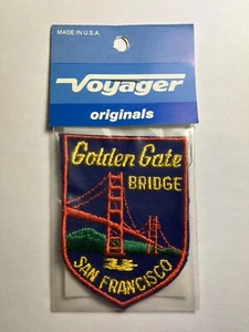 San Francisco Golden Gate Bridge Patch Vintage Voyager Originals - Picture 1 of 3