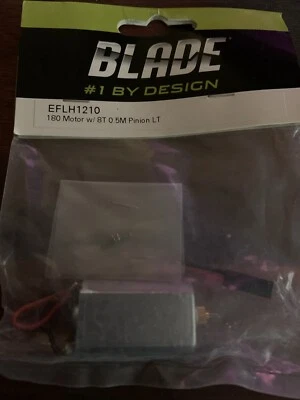 BLADE #1 BY DESIGN EFLH1210  Motor W/ 8t 0.5m Pinion LT - Image 1 of 3