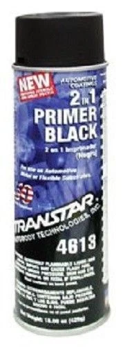 TRANSTAR 4613 2-1 Auto Body Primer 15 oz lata de aerosol, NEGRO  Foto 1 de 1