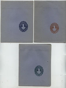 1895 Honduras Postal Stationery 8" X 10" Sheets  3 different - Picture 1 of 2