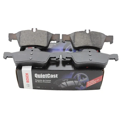 Pastillas de freno cerámicas traseras Bosch QuietCast para Mercedes-Benz C216 W211 W221 R230 Foto 1 de 4