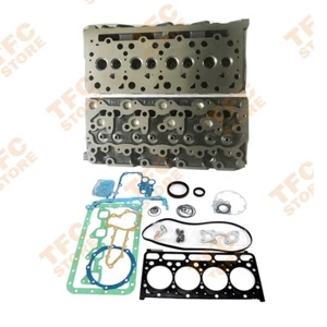 For Kubota Bobcat 773 753 7753 V2203 Engine Cylinder Head + Full Gasket Kit New - Picture 1 of 3