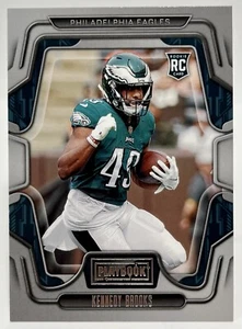 Kennedy Brooks (RC) - 2022 Panini Playbook - Philadelphia Eagles - #160 Rookie - Foto 1 di 2