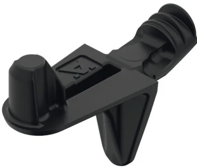 Sopoprte de Base Negro Regalstifte 3-5MM Fachbodenträger Madera Cristal Estante - Imagen 1 de 4