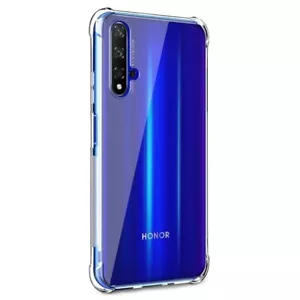 Funda protectora de poliuretano termoplástico resistente silicona suave de gel transparente 360° a prueba de golpes para Huawei Nova 5T - Imagen 1 de 10
