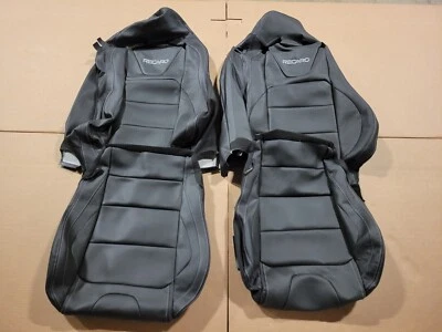 New Take Off RECARO LEATHER SEATS Fit 2015-2022 Ford Mustang GT  BLACK  - Image 1 of 4