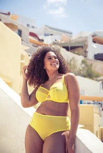 Curvy Kate CK9001 Victory Citron Balcony Bra Sizes 30-44 D-J - Picture 1 of 8