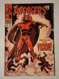 AVENGERS #57 1968 MARVEL COMICS 1. AUFTRITT VON VISION - Bild 1 von 2