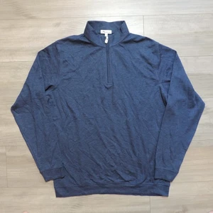 Suéter Peter Millar Para Hombres L Corona Confort 1/4 Cremallera Interlock Rendimiento Golf - Imagen 1 de 9