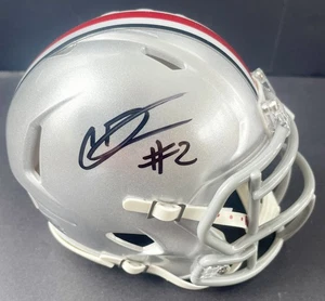 Caleb Downs Signed Autographed Ohio State Buckeyes Mini Helmet Psa/Dna Coa Champ - Picture 1 of 2