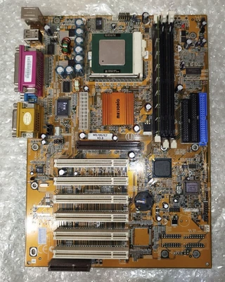 Socket 370 Matsonic MS7177CT + Intel Pentium III Tualatin 1.133 GHz+512MB SDRAM - Image 1 of 4