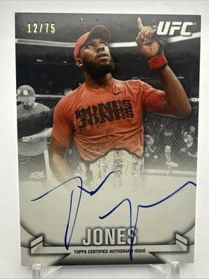 Jon Jones 2013 Knockout Auto 12/75 UFC- 1294 - Image 1 of 2