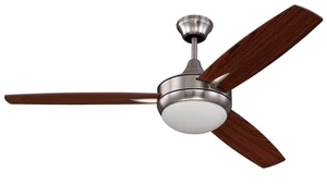Craftmade TG523 Targas 52" 3 Blade Indoor Ceiling Fan - Blades - Nickel - Picture 1 of 6