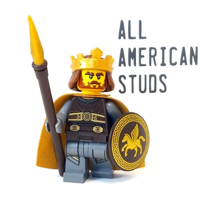 LEGO Castle Pegasus Horse Knight King Minifigure Medieval Era Fantasy CMF Series - Image 1 of 4