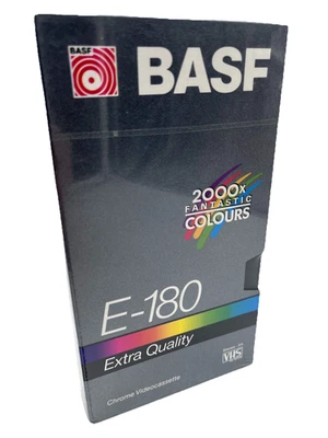BASF Extra Quality E 180 Videokassette VHS Chrome - Bild 1 von 4