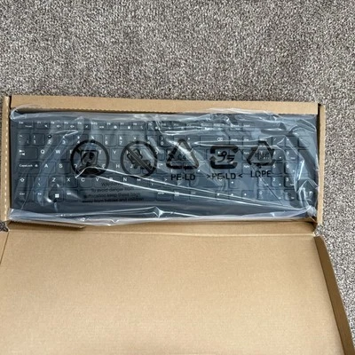 LENOVO SK-8823 BLACK KEYBOARD ENGLISH UK QWERTY USB - Image 1 of 3