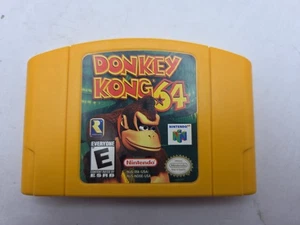 Cartucho auténtico Donkey Kong 64 (Nintendo N64, 1997) N64 solo probado y funciona - Imagen 1 de 3