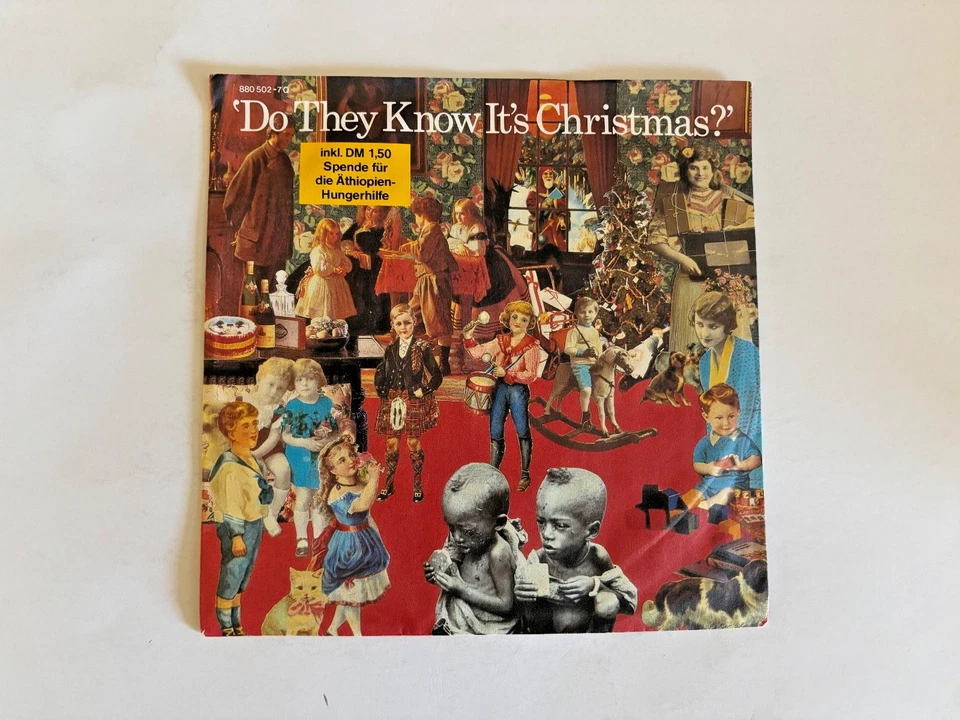 Band Aid Do They Know It's Christmas 1984 Mercury 45 RPM VG+/Exc Play Test - Image 1 of 4