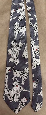 CORBATA CUELLO VINTAGE A. ROGERS 100% POLIÉSTER PERRO DALMATION Foto 1 de 2